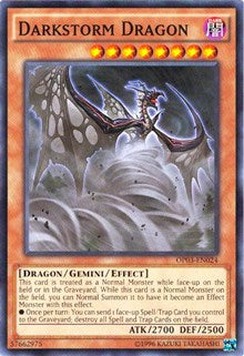 Darkstorm Dragon [OP03-EN024] Common | Shuffle n Cut Hobbies & Games