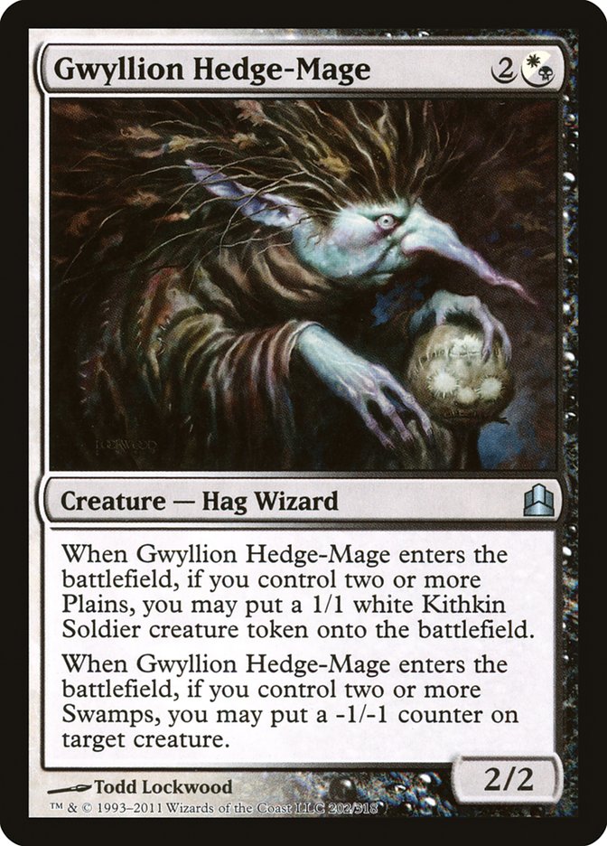 Gwyllion Hedge-Mage [Commander 2011] | Shuffle n Cut Hobbies & Games