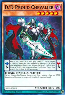 D/D Proud Chevalier [SDPD-EN015] Common | Shuffle n Cut Hobbies & Games