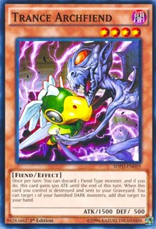 Trance Archfiend [SDPD-EN019] Common | Shuffle n Cut Hobbies & Games