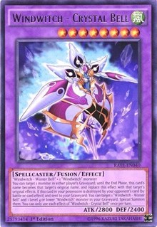 Windwitch - Crystal Bell [RATE-EN040] Rare | Shuffle n Cut Hobbies & Games