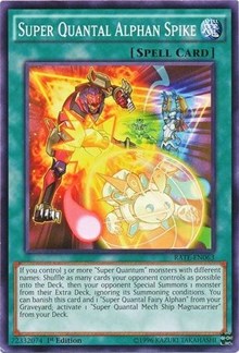 Super Quantal Alphan Spike [RATE-EN063] Common | Shuffle n Cut Hobbies & Games