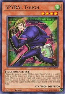 SPYRAL Tough [RATE-EN087] Rare | Shuffle n Cut Hobbies & Games