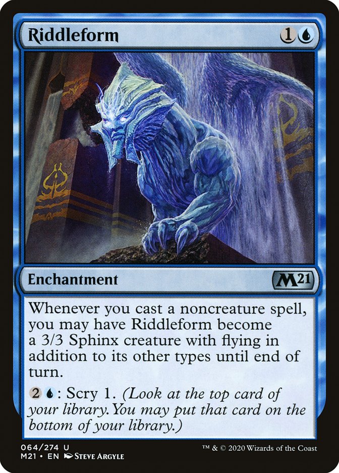 Riddleform [Core Set 2021] | Shuffle n Cut Hobbies & Games