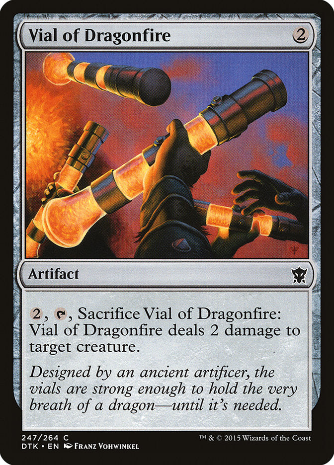 Vial of Dragonfire [Dragons of Tarkir] | Shuffle n Cut Hobbies & Games