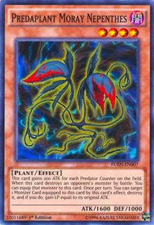 Predaplant Moray Nepenthes [FUEN-EN007] Super Rare | Shuffle n Cut Hobbies & Games