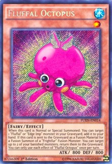 Fluffal Octopus [FUEN-EN014] Secret Rare | Shuffle n Cut Hobbies & Games