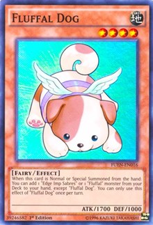Fluffal Dog [FUEN-EN016] Super Rare | Shuffle n Cut Hobbies & Games