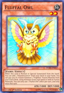 Fluffal Owl [FUEN-EN017] Super Rare | Shuffle n Cut Hobbies & Games