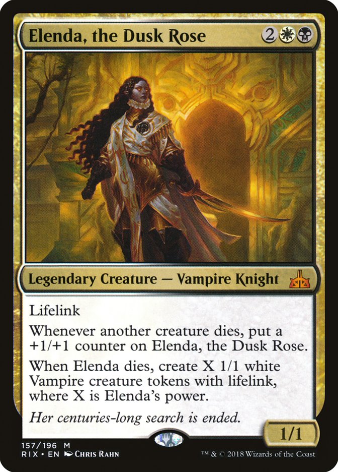 Elenda, the Dusk Rose [Rivals of Ixalan] | Shuffle n Cut Hobbies & Games