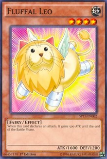 Fluffal Leo (Starfoil) [SP17-EN002] Starfoil Rare | Shuffle n Cut Hobbies & Games