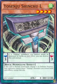 Yosenju Shinchu L (Starfoil) [SP17-EN007] Starfoil Rare | Shuffle n Cut Hobbies & Games