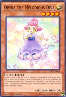 Opera the Melodious Diva (Starfoil) [SP17-EN020] Starfoil Rare | Shuffle n Cut Hobbies & Games