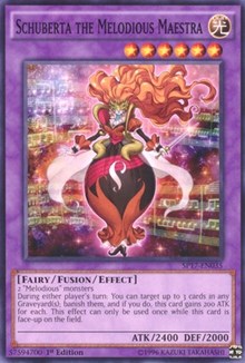 Schuberta the Melodious Maestra (Starfoil) [SP17-EN035] Starfoil Rare | Shuffle n Cut Hobbies & Games