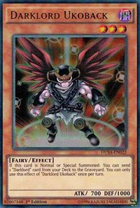 Darklord Ukoback [DUSA-EN022] Ultra Rare | Shuffle n Cut Hobbies & Games