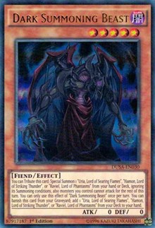 Dark Summoning Beast [DUSA-EN030] Ultra Rare | Shuffle n Cut Hobbies & Games