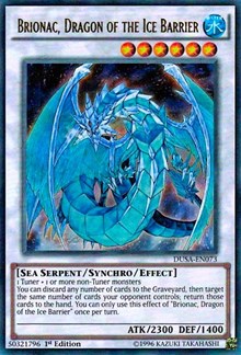 Brionac, Dragon of the Ice Barrier [DUSA-EN073] Ultra Rare | Shuffle n Cut Hobbies & Games