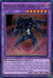 Masked HERO Dark Law [DUSA-EN094] Ultra Rare | Shuffle n Cut Hobbies & Games