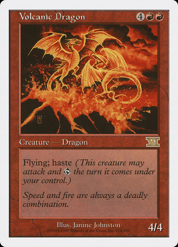 Volcanic Dragon [Classic Sixth Edition] | Shuffle n Cut Hobbies & Games