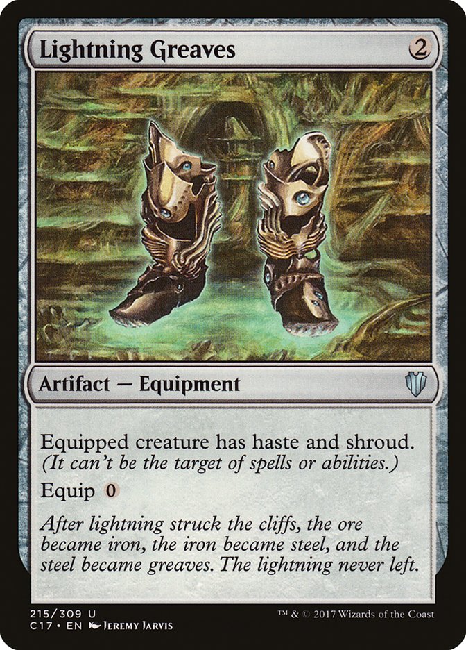 Lightning Greaves [Commander 2017] | Shuffle n Cut Hobbies & Games