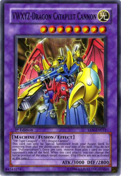 VWXYZ-Dragon Catapult Cannon [EEN-EN031] Super Rare | Shuffle n Cut Hobbies & Games