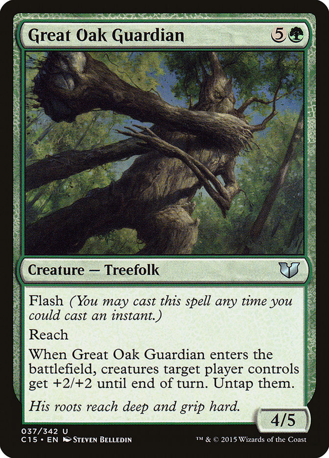 Great Oak Guardian [Commander 2015] | Shuffle n Cut Hobbies & Games