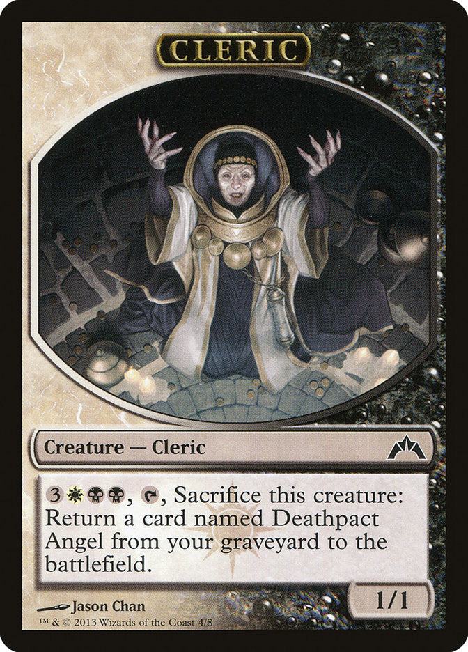 Cleric Token [Gatecrash Tokens] | Shuffle n Cut Hobbies & Games