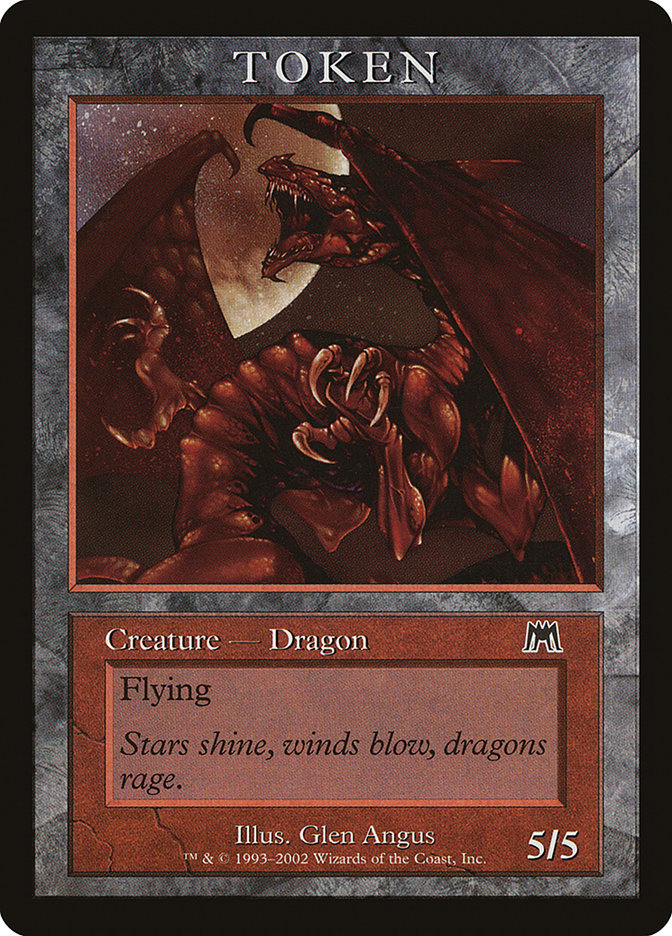 Dragon Token [Magic Player Rewards 2002] | Shuffle n Cut Hobbies & Games