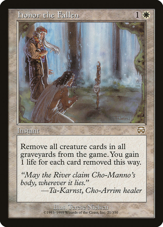 Honor the Fallen [Mercadian Masques] | Shuffle n Cut Hobbies & Games