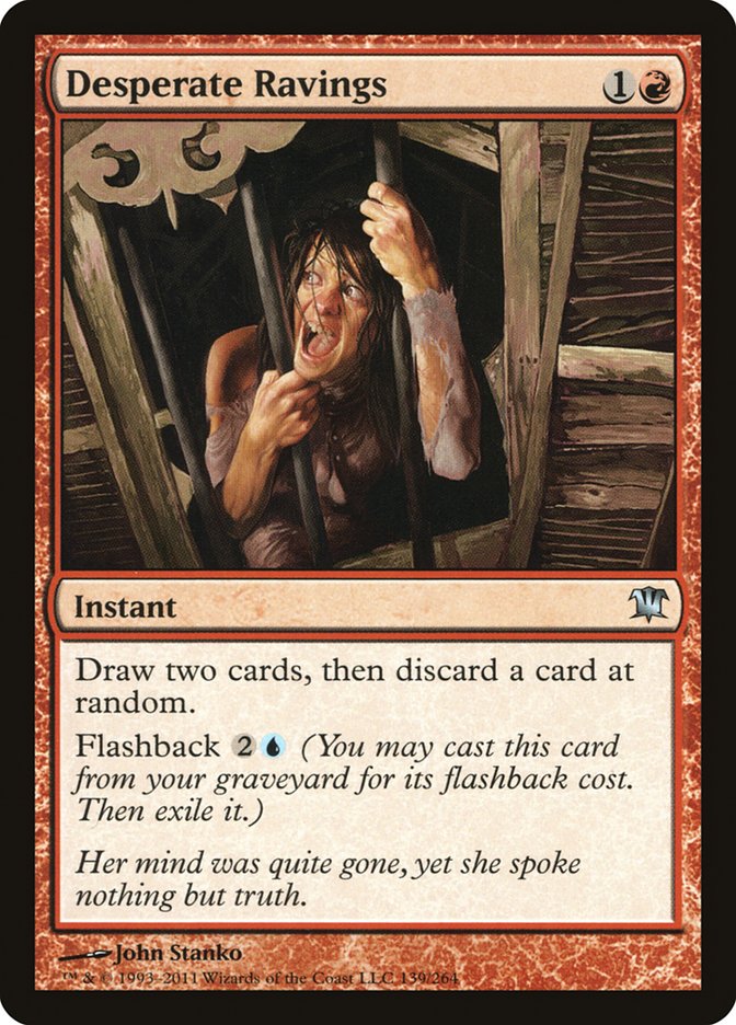 Desperate Ravings [Innistrad] | Shuffle n Cut Hobbies & Games