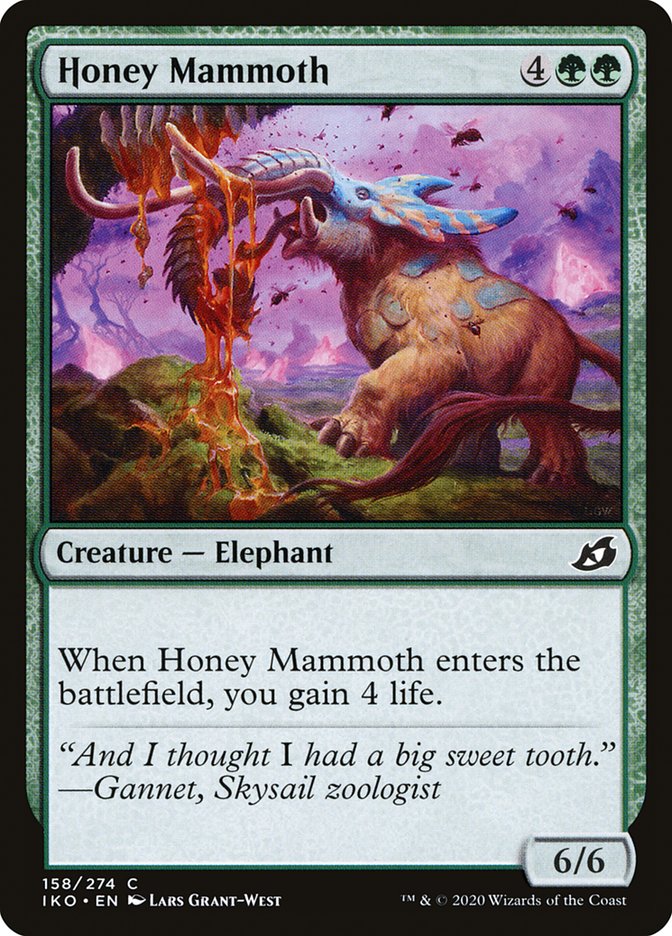 Honey Mammoth [Ikoria: Lair of Behemoths] | Shuffle n Cut Hobbies & Games