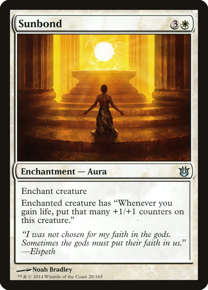 Sunbond [Born of the Gods] | Shuffle n Cut Hobbies & Games