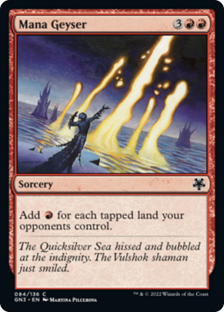 Mana Geyser [Game Night: Free-for-All] | Shuffle n Cut Hobbies & Games