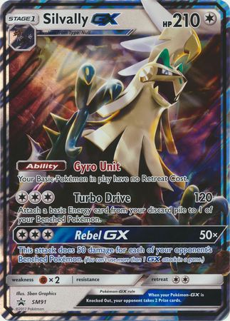 Silvally GX (SM91) (Jumbo Card) [Sun & Moon: Black Star Promos] | Shuffle n Cut Hobbies & Games