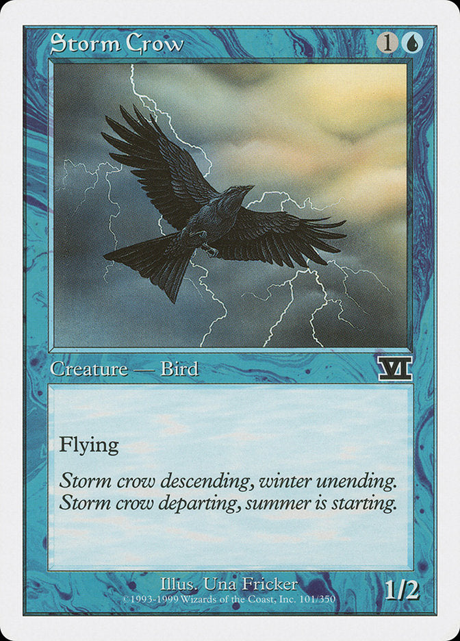 Storm Crow [Classic Sixth Edition] | Shuffle n Cut Hobbies & Games