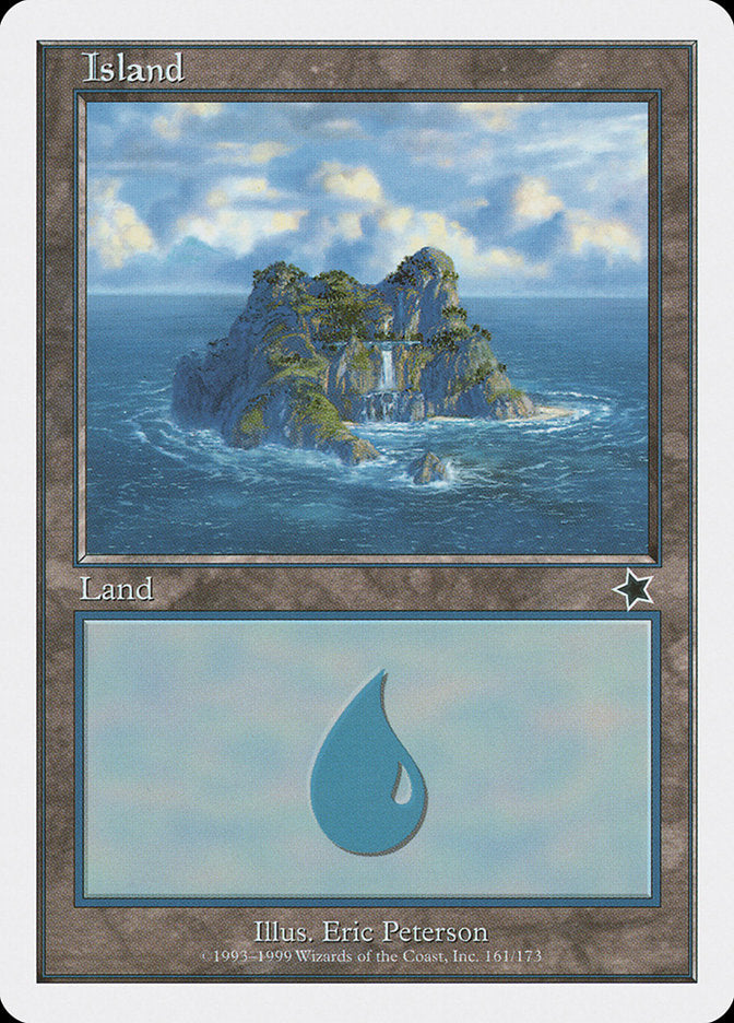 Island (161) [Starter 1999] | Shuffle n Cut Hobbies & Games