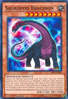Sauropod Brachion [SR04-EN008] Common | Shuffle n Cut Hobbies & Games