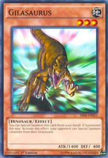 Gilasaurus [SR04-EN012] Common | Shuffle n Cut Hobbies & Games