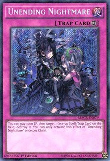 Unending Nightmare [MACR-EN079] Secret Rare | Shuffle n Cut Hobbies & Games