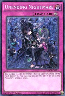 Unending Nightmare [MACR-EN079] Secret Rare | Shuffle n Cut Hobbies & Games