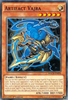 Artifact Vajra [MACR-EN094] Common | Shuffle n Cut Hobbies & Games