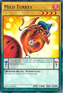 Mild Turkey [MACR-EN095] Common | Shuffle n Cut Hobbies & Games