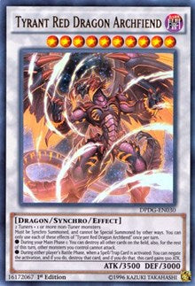 Tyrant Red Dragon Archfiend [DPDG-EN030] Ultra Rare | Shuffle n Cut Hobbies & Games
