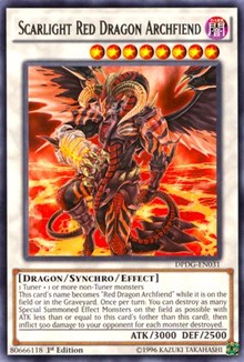 Scarlight Red Dragon Archfiend [DPDG-EN031] Rare | Shuffle n Cut Hobbies & Games