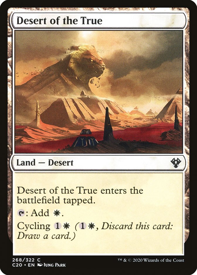 Desert of the True [Commander 2020] | Shuffle n Cut Hobbies & Games