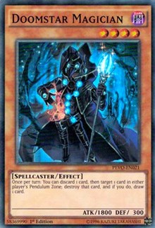 Doomstar Magician [PEVO-EN021] Super Rare | Shuffle n Cut Hobbies & Games