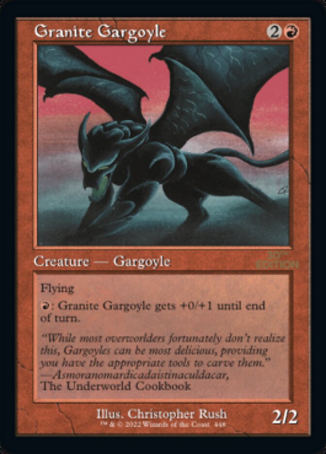 Granite Gargoyle (Retro) [30th Anniversary Edition] | Shuffle n Cut Hobbies & Games