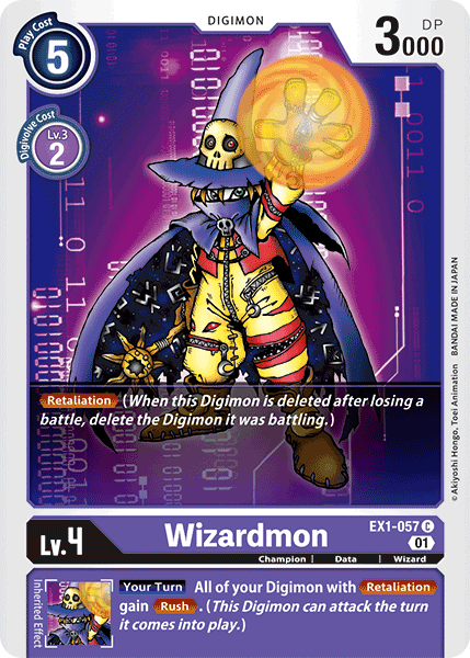Wizardmon [EX1-057] [Classic Collection] | Shuffle n Cut Hobbies & Games