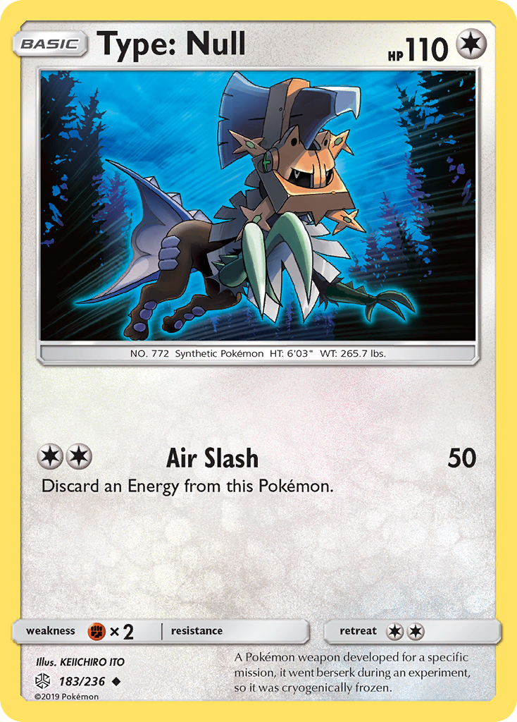 Type: Null (183/236) [Sun & Moon: Cosmic Eclipse] | Shuffle n Cut Hobbies & Games