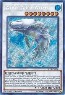 White Aura Whale [BLLR-EN020] Secret Rare | Shuffle n Cut Hobbies & Games